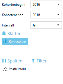 Konfiguration der Analyse